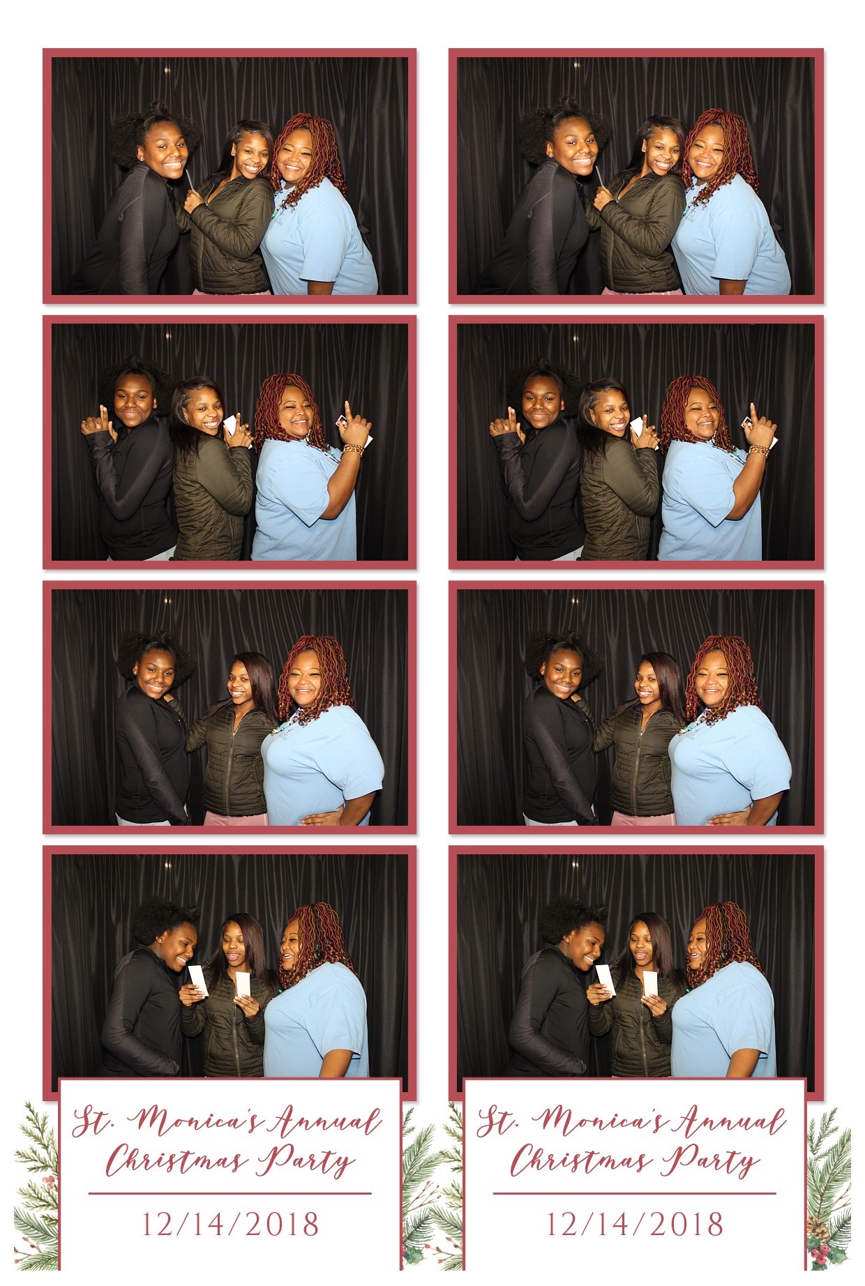St Monica's Christmas Party 2018 | View more photos from the event at gallery.photoboothcincy.com/u/PhotoBoothCincy/St-Monicas-Christmas-Party-2018